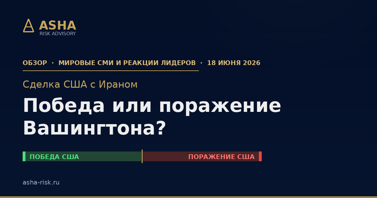 Соглашение США и Иран, июнь 2026: обзор мировых СМИ и реакций лидеров, диаграмма победа-поражение